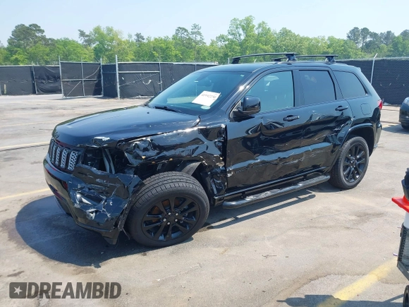 2019 Jeep Grand Cherokee Upland with VIN 1C4RJEAG7KC580233, listed as a IAAI auction lot 41982230 with 47,917 mi miles and . Bid and sale history available at DreamBid. Image 2.