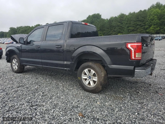 2015 Ford F-150 XL with VIN 1FTEW1CF4FFA13866, listed as a Copart auction lot 57855094 with 261,322 mi miles and Salvage Title. Bid and sale history available at carsss.com. Image 2.
