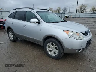 2012 Hyundai Veracruz Limited with VIN KM8NU4CC1CU204368, listed as a Copart auction lot 49450554 with 139,219 mi miles and Salvage Title. Bid and sale history available at DreamBid. Image 4.