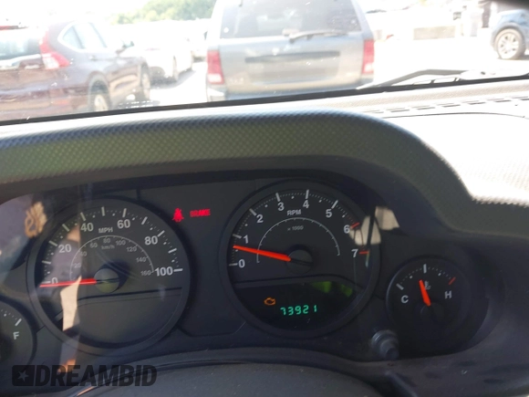 2008 Jeep Wrangler X with VIN 1J4FA24148L523290, listed as a IAAI auction lot 42694288 with 73,921 mi miles and . Bid and sale history available at DreamBid. Image 15.