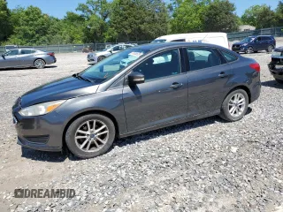 2017 Ford Focus SE with VIN 1FADP3F25HL221066, listed as a Copart auction lot 57408525 with 135,841 mi miles and Salvage title. Bid and sale history available at DreamBid. Image 1.