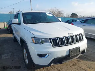2017 Jeep Grand Cherokee Laredo with VIN 1C4RJEAG3HC696635, listed as a IAAI auction lot 41594123 with 97,502 mi miles. Bid and sale history available at carsss.com. Image 1.