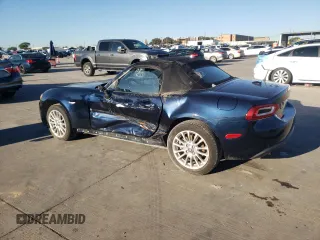 2018 FIAT 124 Spider Abarth z VIN JC1NFAEK5J0140189, wystawiony jako Copart lot #72936754 z przebiegiem 65 232 mil mil oraz Szkody całkowita. Historia ofert i sprzedaży dostępna na DreamBid. Obrazek 2.