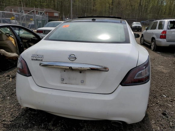 2014 Nissan Maxima 3.5 SV w/Sport Pkg with VIN 1N4AA5AP6EC460107, listed as a Copart auction lot 53662865 with 150,575 mi miles and Salvage Title. Bid and sale history available at carsss.com. Image 6.