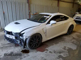 2017 Lexus RC F with VIN JTHHP5BC6H5006305, listed as a Copart auction lot 47098035 with 119,193 mi miles and Salvage Title. Bid and sale history available at carsss.com. Image 1.