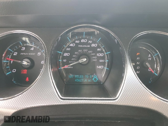2011 Ford Taurus SEL with VIN 1FAHP2EW3BG160011, listed as a Copart auction lot 51301935 with 45,627 mi miles and Salvage Title. Bid and sale history available at carsss.com. Image 9.