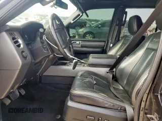 2015 Ford Expedition Max Platinum with VIN 1FMJK1LT5FEF24973, listed as a Copart auction lot 57998415 with 252,476 mi miles and Salvage title. Bid and sale history available at DreamBid. Image 7.