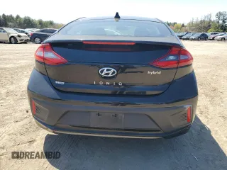 2017 Hyundai Ioniq SEL z VIN KMHC75LCXHU036497, wystawiony jako Copart lot #53413635 z przebiegiem 141 610 mil mil oraz Szkoda całkowita • Salvage title. Historia ofert i sprzedaży dostępna na DreamBid. Obrazek 6.