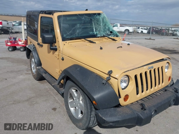 2013 Jeep Wrangler Sport with VIN 1C4AJWAG4DL617356, listed as a IAAI auction lot 41860570 with 30,331 mi miles and . Bid and sale history available at carsss.com. Image 1.