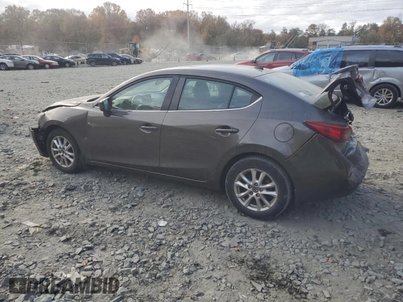 2015 Mazda 3 i Grand Touring with VIN 3MZBM1W77FM126740, listed as a Copart auction lot 78820304 with 94,453 mi miles and Salvage Title. Bid and sale history available at DreamBid. Image 2.