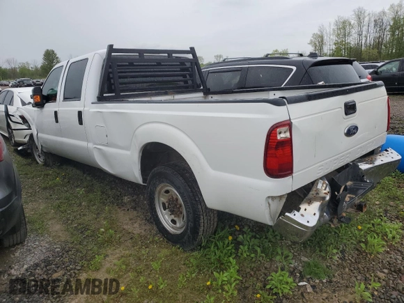 2016 Ford F-250 XL with VIN 1FT7W2A66GEA20892, listed as a Copart auction lot 48762155 with 187,187 mi miles and Salvage title. Bid and sale history available at DreamBid. Image 2.