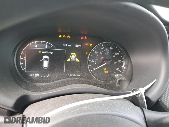 2023 Nissan Kicks SV with VIN 3N1CP5CV0PL549503, listed as a Copart auction lot 75671534 with 11,750 mi miles and Non Repairable. Bid and sale history available at DreamBid. Image 9.