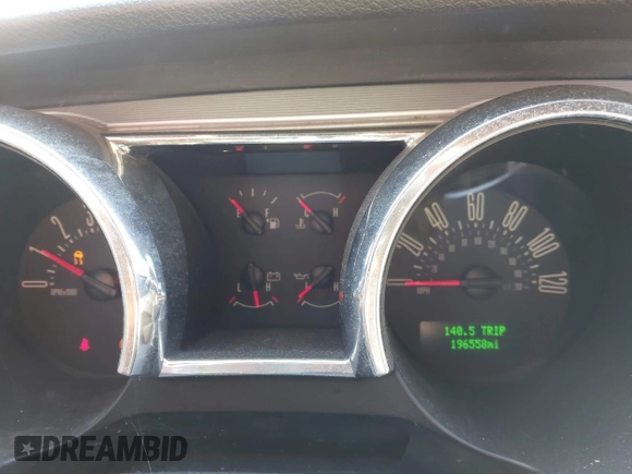 2007 Ford Mustang Deluxe with VIN 1ZVHT84N175324146, listed as a IAAI auction lot 41790074 with 196,558 mi miles and . Bid and sale history available at carsss.com. Image 7.