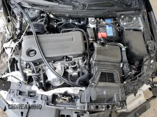 2025 Honda Civic Sedan Sport with VIN 2HGFE2F57SH528502, listed as a Copart auction lot 46727635 with 4,282 mi miles and Salvage Title. Bid and sale history available at carsss.com. Image 12.