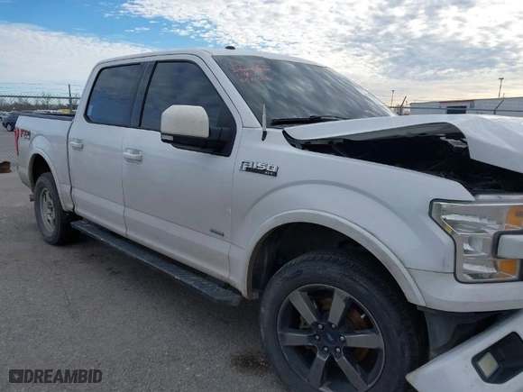2017 Ford F-150 XL with VIN 1FTEW1EG6HKD14896, listed as a IAAI auction lot 41282382 with 108,436 mi miles. Bid and sale history available at carsss.com. Image 1.