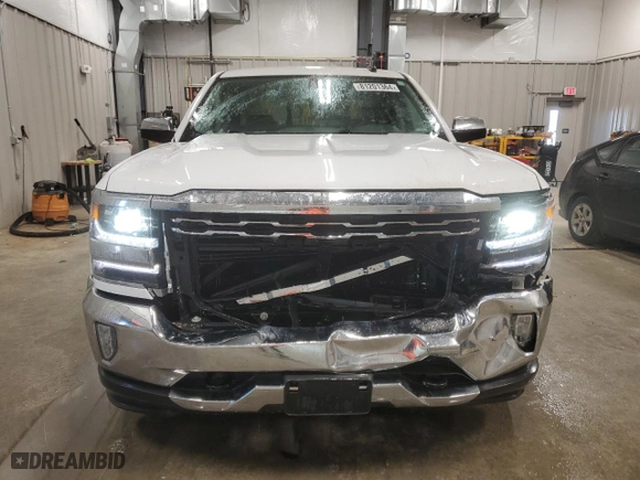 2018 Chevrolet Silverado 1500 LTZ with VIN 3GCUKSEC3JG367787, listed as a Copart auction lot 81201364 with 76,738 mi miles and Salvage Title. Bid and sale history available at carsss.com. Image 5.