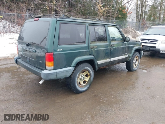 1999 Jeep Cherokee Sport with VIN 1J4FF68S8XL554570, listed as a IAAI auction lot 41737417 with 98,678 mi miles and . Bid and sale history available at DreamBid. Image 4.