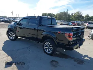 2011 Ford F-150 XLT with VIN 1FTFW1ET0BFD03085, listed as a IAAI auction lot 41238218 with 186,384 mi miles. Bid and sale history available at carsss.com. Image 3.