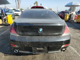 2007 BMW 6 Series 650i with VIN WBAEH13517CR51826, listed as a Copart auction lot 83833444 with 0 mi miles and Clean Title. Bid and sale history available at carsss.com. Image 6.