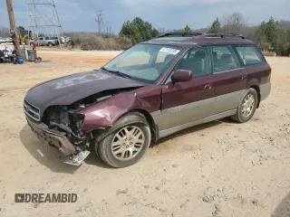 2001 Subaru Legacy Outback L.L. Bean with VIN 4S3BH806017637466, listed as a Copart auction lot 47172235 with 205,366 mi miles and Salvage title. Bid and sale history available at DreamBid. Image 1.