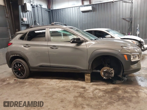 2021 Hyundai Kona Night Edition with VIN KM8K6CA52MU709333, listed as a IAAI auction lot 41704197 with 44,058 mi miles and . Bid and sale history available at DreamBid. Image 14.