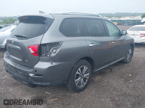 2019 Nissan Pathfinder SV with VIN 5N1DR2MN0KC616920, listed as a IAAI auction lot 42254795 with 8,897 mi miles and . Bid and sale history available at DreamBid. Image 4.