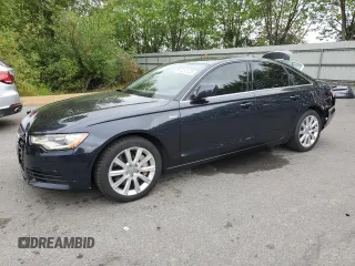 2014 Audi A6 Premium Plus with VIN WAUFGAFC3EN117270, listed as a Copart auction lot 62501325 with 79,224 mi miles and Salvage title. Bid and sale history available at DreamBid. Image 1.