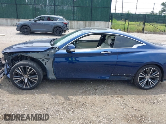 2017 Infiniti Q60 Premium with VIN JN1EV7EL7HM552511, listed as a IAAI auction lot 42558644 with 92,565 mi miles and . Bid and sale history available at DreamBid. Image 14.