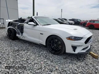 2018 Ford Mustang GT Premium with VIN 1FATP8FF6J5153639, listed as a Copart auction lot 50065995 with 24,979 mi miles and Salvage title. Bid and sale history available at DreamBid. Image 4.