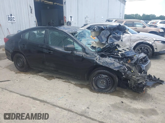2022 Subaru Impreza with VIN 4S3GKAA60N1603114, listed as a Copart auction lot 61980125 with Not provided miles and Salvage title. Bid and sale history available at DreamBid. Image 4.
