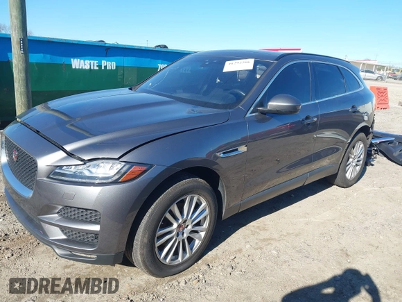 2018 Jaguar F-Pace 25t Prestige with VIN SADCK2FXXJA326749, listed as a IAAI auction lot 41292506 with 34,643 mi miles and . Bid and sale history available at DreamBid. Image 20.
