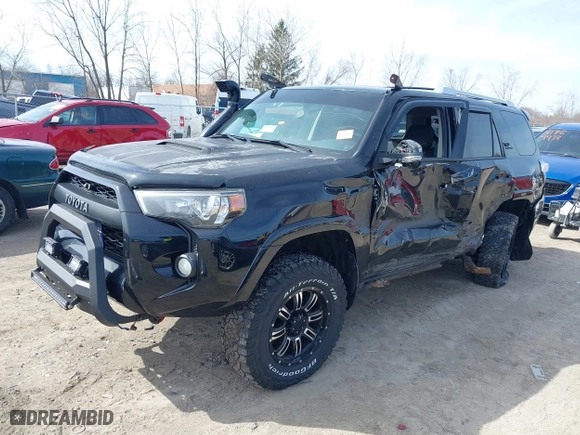 2016 Toyota 4Runner Limited with VIN JTEBU5JR8G5290018, listed as a IAAI auction lot 41867076 with 135,355 mi miles. Bid and sale history available at carsss.com. Image 17.