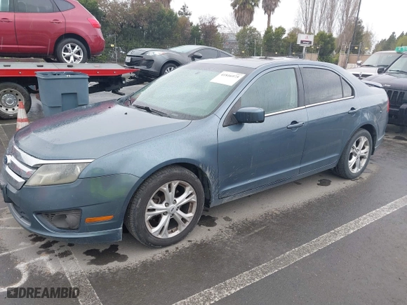 2012 Ford Fusion SE with VIN 3FAHP0HA7CR218880, listed as a IAAI auction lot 41816975 with 175,491 mi miles. Bid and sale history available at carsss.com. Image 2.