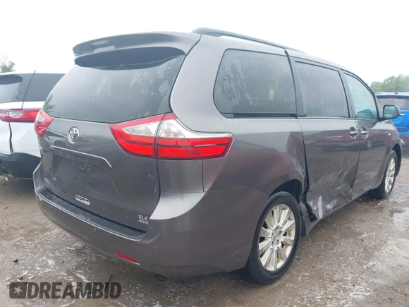 2016 Toyota Sienna Limited with VIN 5TDDK3DC0GS129333, listed as a IAAI auction lot 42301593 with 115,069 mi miles and . Bid and sale history available at DreamBid. Image 4.