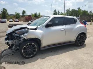 2014 Nissan Juke Nismo с VIN JN8AF5MV3ET364316, выставлен на аукционе Copart как лот 57774625 с пробегом 74 700 миль миль и Списание • Salvage title. История ставок и продаж доступна на DreamBid. Изображение 1.