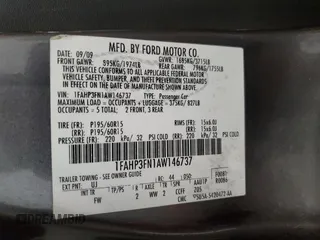 2010 Ford Focus SE with VIN 1FAHP3FN1AW146737, listed as a Copart auction lot 76261654 with 140,988 mi miles and Salvage Title. Bid and sale history available at DreamBid. Image 12.