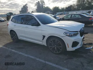 2021 BMW X3 M z VIN 5YMTS0C01M9H59285, wystawiony jako Copart lot #77801853 z przebiegiem Nie podano mil oraz . Historia ofert i sprzedaży dostępna na DreamBid. Obrazek 4.