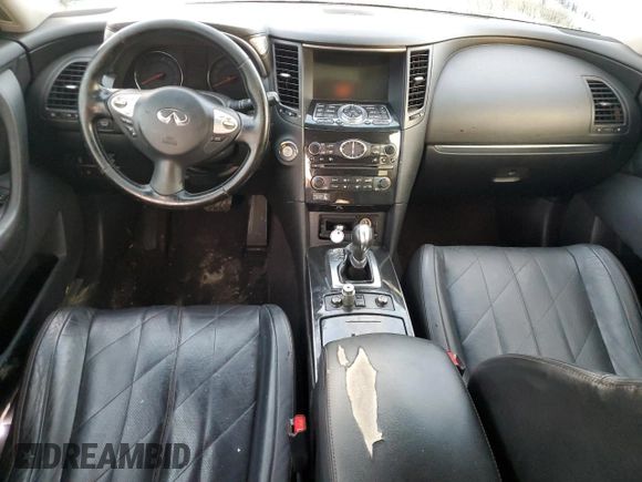 2011 Infiniti FX35 with VIN JN8AS1MW9BM733456, listed as a Copart auction lot 79084084 with 0 mi miles and Salvage Title. Bid and sale history available at carsss.com. Image 8.