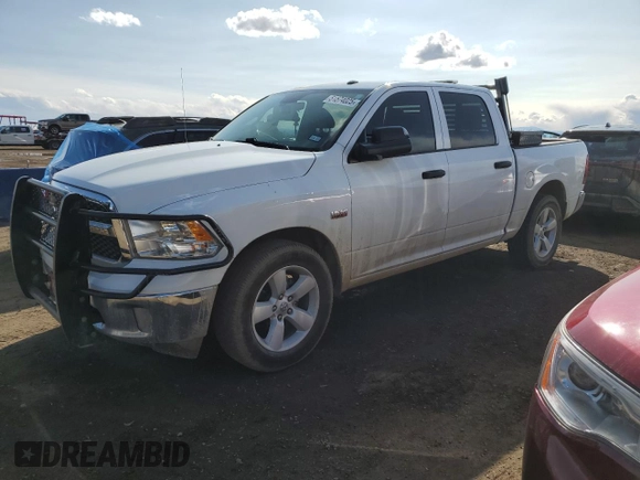 2023 Ram 1500 Express with VIN 3C6RR7KTXPG669368, listed as a Copart auction lot 51574025 with 35,443 mi miles and Salvage title. Bid and sale history available at DreamBid. Image 1.