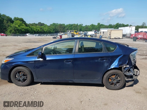 2014 Toyota Prius Four with VIN JTDKN3DU7E0380860, listed as a IAAI auction lot 42308828 with 108,505 mi miles and . Bid and sale history available at DreamBid. Image 14.