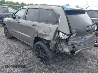 2021 Jeep Grand Cherokee Laredo E with VIN 1C4RJFAG1MC655503, listed as a IAAI auction lot 42387765 with 38,423 mi miles and . Bid and sale history available at DreamBid. Image 3.