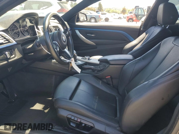 2014 BMW 4 Series 435i with VIN WBA3R1C5XEK192441, listed as a Copart auction lot 65279455 with 145,068 mi miles and Salvage title. Bid and sale history available at DreamBid. Image 7.