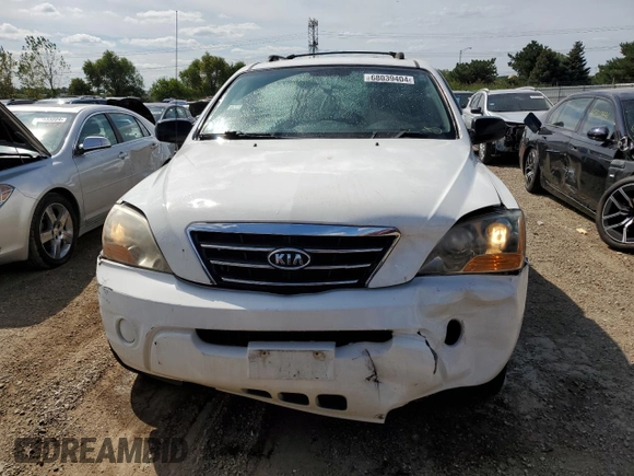 2007 Kia Sorento LX z VIN KNDJD736X75729895, wystawiony jako Copart lot #68039404 z przebiegiem 201 067 mil mil oraz Szkoda całkowita • Salvage title. Historia ofert i sprzedaży dostępna na DreamBid. Obrazek 5.