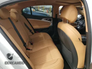 2022 Genesis G70 2.0T with VIN KMTG34TAXNU092852, listed as a Copart auction lot 49337835 with 37,413 mi miles and Salvage title. Bid and sale history available at DreamBid. Image 10.
