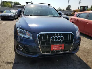 2014 Audi Q5 Premium Plus with VIN WA1LFAFP7EA050329, listed as a Copart auction lot 70219814 with 0 mi miles and Salvage Title. Bid and sale history available at carsss.com. Image 5.