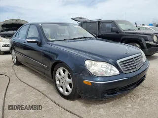 2004 Mercedes-Benz S-Class 4.3L with VIN WDBNG83J64A423281, listed as a Copart auction lot 74177694 with 0 mi miles and Non Repairable. Bid and sale history available at carsss.com. Image 4.