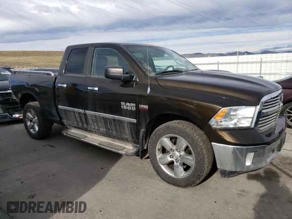 2013 Ram 1500 Big Horn z VIN 1C6RR7GTXDS635332, wystawiony jako Copart lot #49640095 z przebiegiem 110 318 mil mil oraz Szkoda całkowita • Salvage title. Historia ofert i sprzedaży dostępna na DreamBid. Obrazek 4.