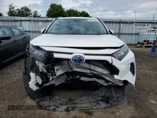 2023 Toyota RAV4 Hybrid XLE Premium with VIN 2T3BWRFV2PW180828, listed as a Copart auction lot 58172534 with 8,428 mi miles and Salvage title. Bid and sale history available at DreamBid. Image 5.