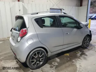 2015 Chevrolet Spark LT with VIN KL8CF6S90FC792807, listed as a Copart auction lot 43500435 with 110,358 mi miles and Salvage Title. Bid and sale history available at carsss.com. Image 3.