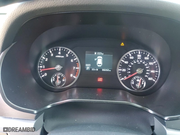 2020 Kia Telluride S with VIN 5XYP6DHC1LG070012, listed as a Copart auction lot 46183515 with 88,260 mi miles and Salvage Title. Bid and sale history available at carsss.com. Image 9.